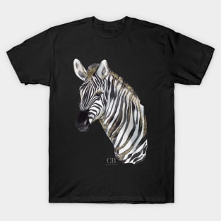 Zebra - Jungle Gold T-Shirt